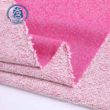 Knit Back Loop Polyester Cotton Blend Terry Fabric